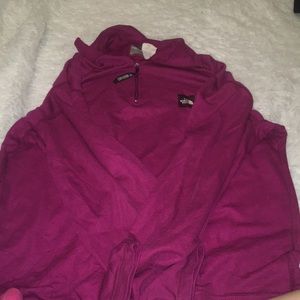 Pink north face